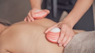 lava shell Massage